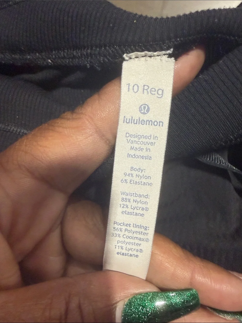 Lululemon dance studio joggers unlined Women's Bottoms Size 10 - Black